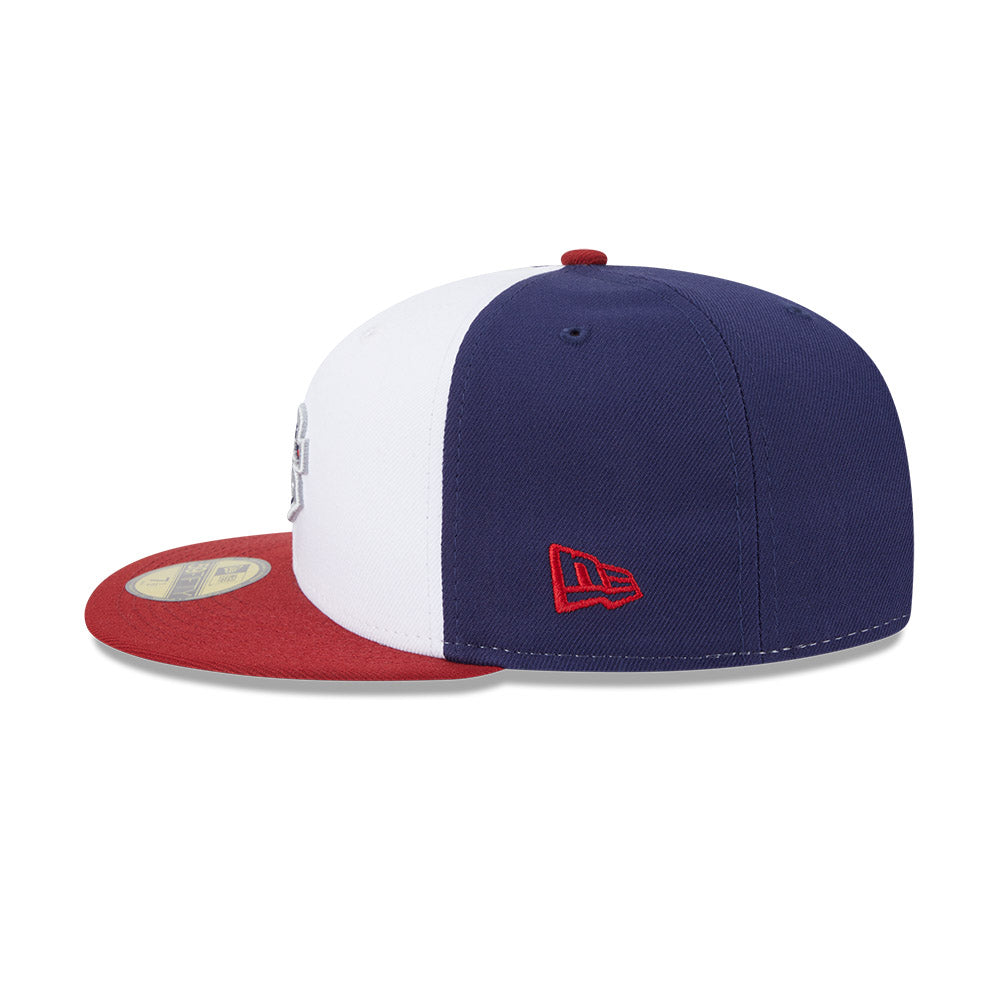 Round Rock Express MiLB New Era Men's White/Red 59Fifty Alternate Authentic Collection Fitted Hat