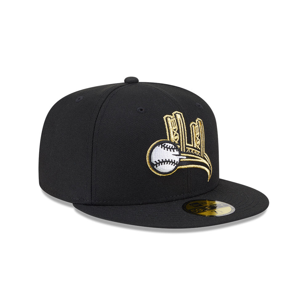 Casquette ajustée noire 59Fifty Alternate Authentic Collection pour homme des Sacramento River Cats MiLB New Era
