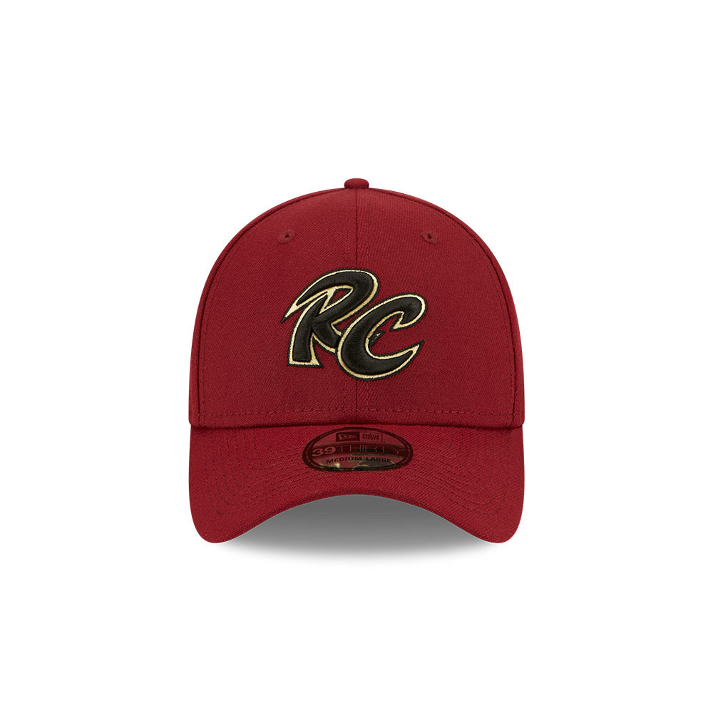 Casquette extensible rouge 39Thirty Authentic Collection pour homme des Sacramento River Cats MiLB New Era