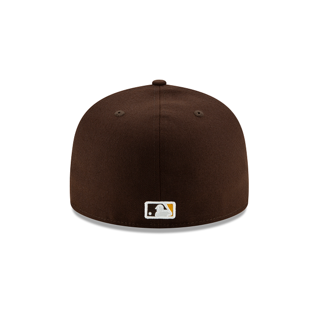 San Diego Padres MLB New Era Casquette ajustée marron 59Fifty Authentic Collection On Field pour hommes