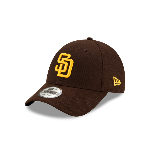 San Diego Padres MLB New Era Casquette réglable marron 9Forty The League pour hommes