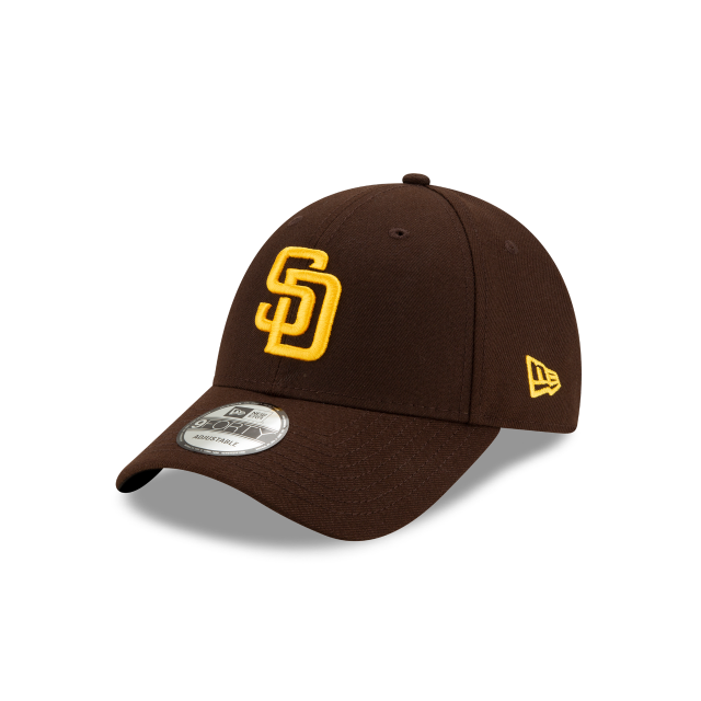 San Diego Padres MLB New Era Men's Brown 9Forty The League Adjustable Hat