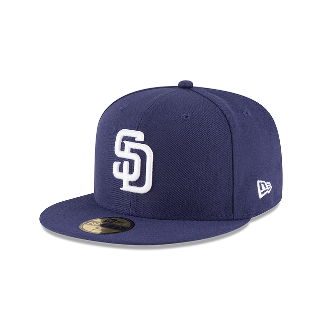 San Diego Padres MLB New Era Men's Navy 59Fifty Authentic Collection On Field Fitted Hat