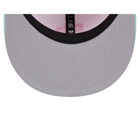 Casquette ajustée New Era City Connect 59Fifty 2022 pour homme, blanc/menthe, des Padres de San Diego, MLB