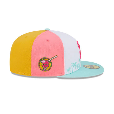 Casquette ajustée New Era City Connect 59Fifty 2022 pour homme, blanc/menthe, des Padres de San Diego, MLB