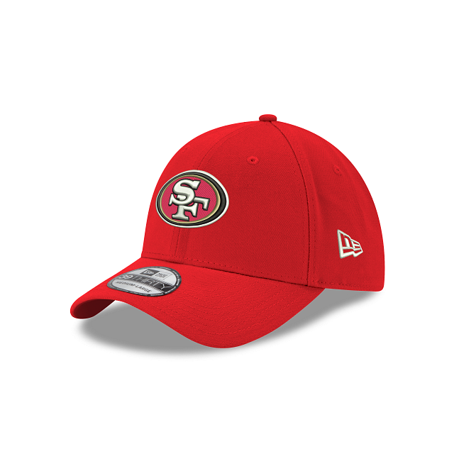 San Francisco 49ers NFL New Era Men's Red 39Thirty Team Classic Stretch Fit Hat