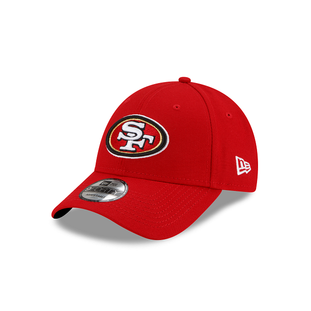 San Francisco 49ers NFL New Era Casquette réglable rouge 9Forty The League pour hommes