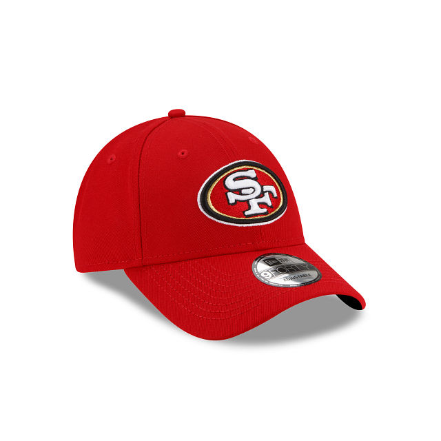 San Francisco 49ers NFL New Era Casquette réglable rouge 9Forty The League pour hommes