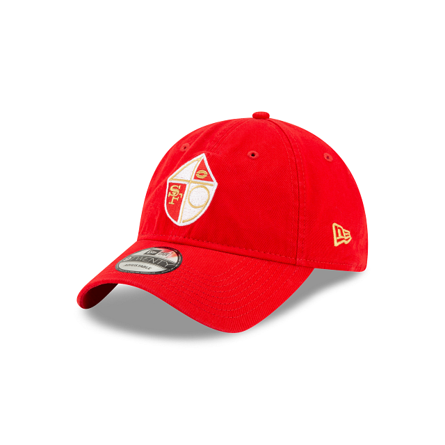 San Francisco 49ers NFL New Era Men's Scarlet Red 9Twenty Vintage Core Classic Adjustable Hat