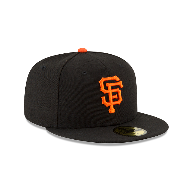 Casquette ajustée noire 59Fifty Authentic Collection On Field des Giants de San Francisco MLB New Era pour hommes 