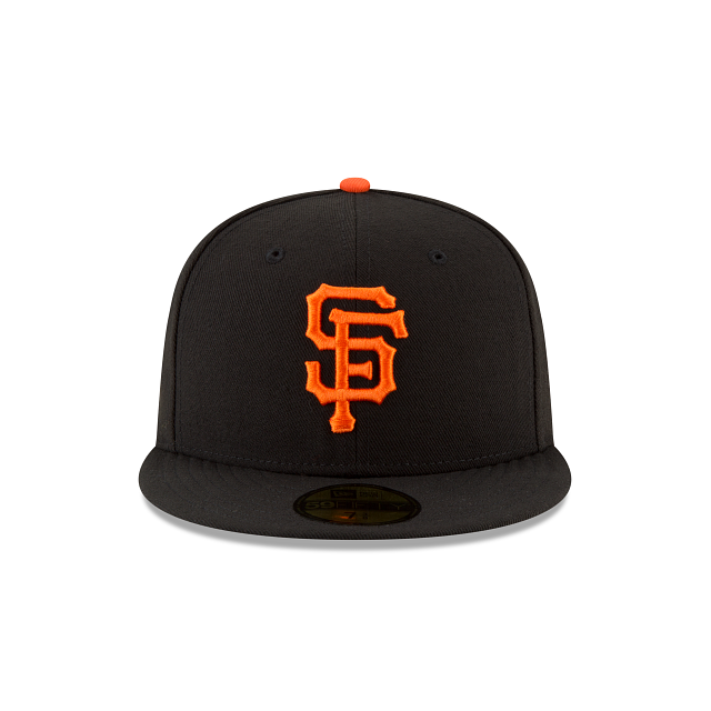 Casquette ajustée noire 59Fifty Authentic Collection On Field des Giants de San Francisco MLB New Era pour hommes 