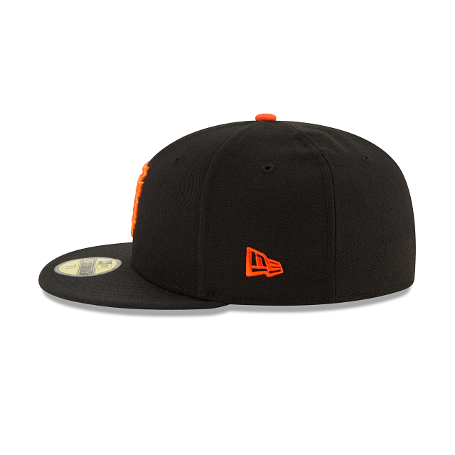 Casquette ajustée noire 59Fifty Authentic Collection On Field des Giants de San Francisco MLB New Era pour hommes 