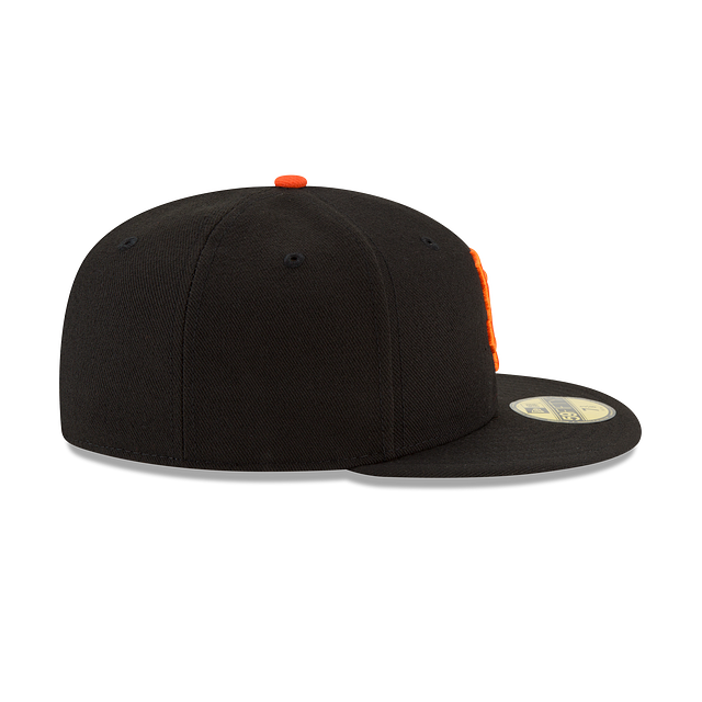 Casquette ajustée noire 59Fifty Authentic Collection On Field des Giants de San Francisco MLB New Era pour hommes 