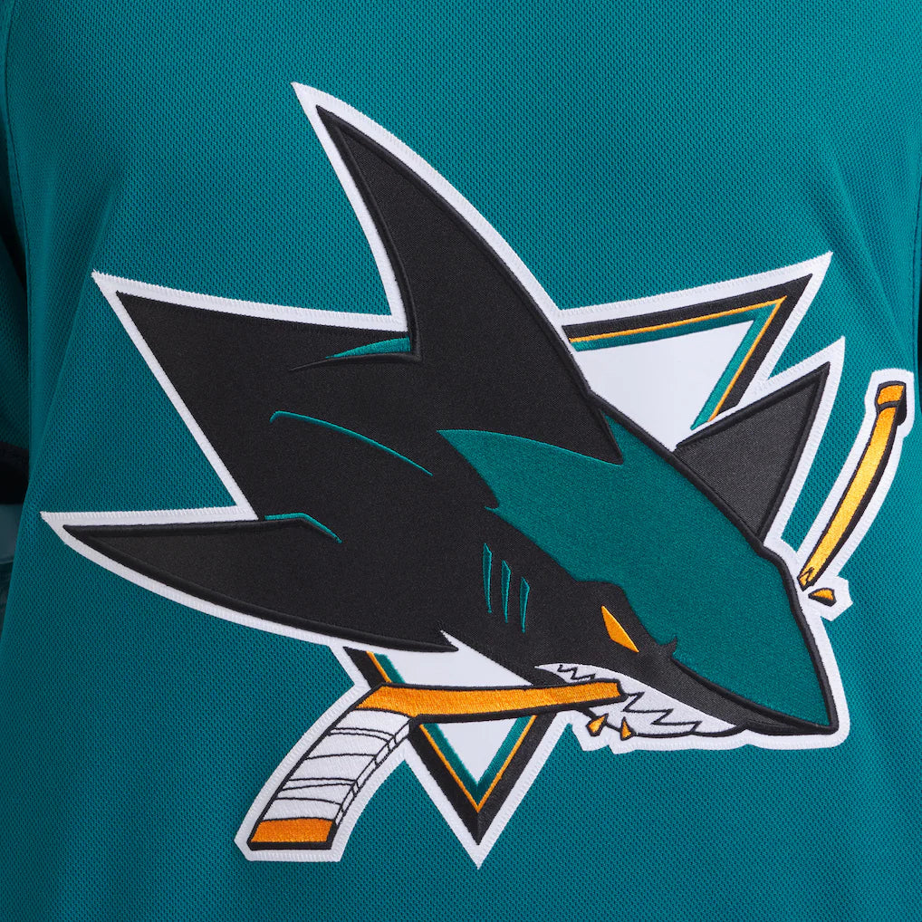 San Jose Sharks NHL Fanatics Branded Men's Teal Premium Jersey