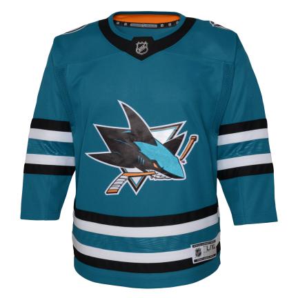 Maillot domicile bleu sarcelle pour jeunes des Sharks de San Jose de la LNH Outerstuff