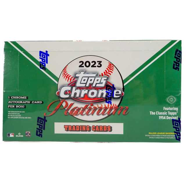 MLB Topps 2023 Baseball Chrome Platinum Anniversary Hobby Box