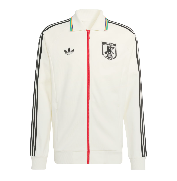 Japan National Team FIFA Adidas Men's Off-White Away Anthem Jacket