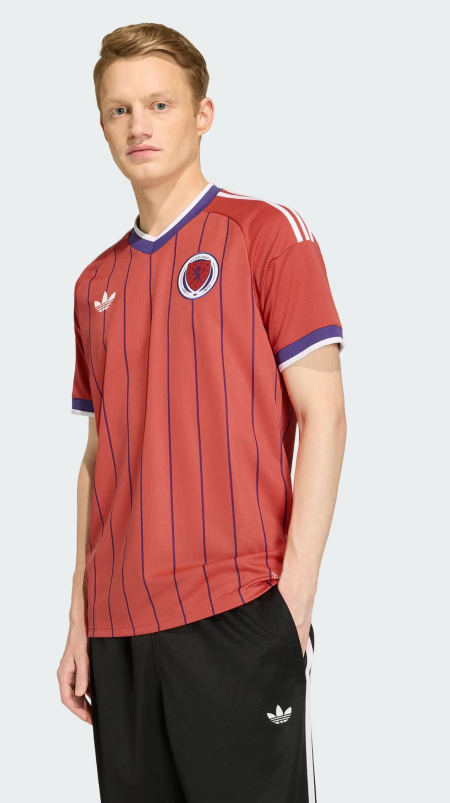 Scotland National Team FIFA Adidas Men's Red 2026 Replica Away Jersey