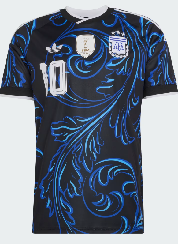 Lionel Messi Argentina National Team FIFA Adidas Men's Navy 2026 Replica Away Jersey