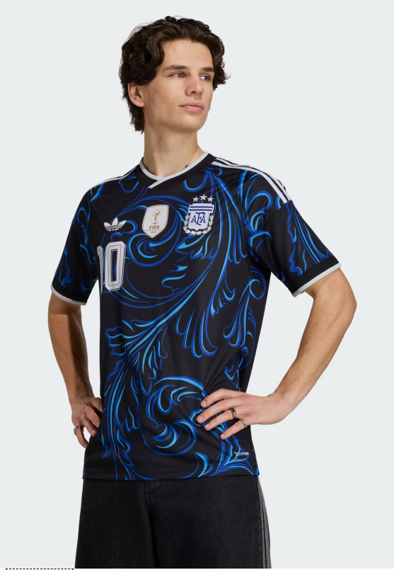 Lionel Messi Argentina National Team FIFA Adidas Men's Navy 2026 Replica Away Jersey