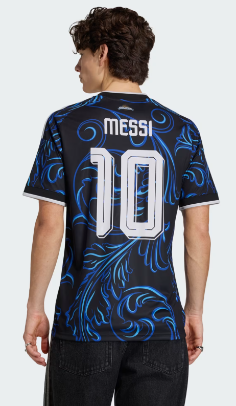 Lionel Messi Argentina National Team FIFA Adidas Men's Navy 2026 Replica Away Jersey