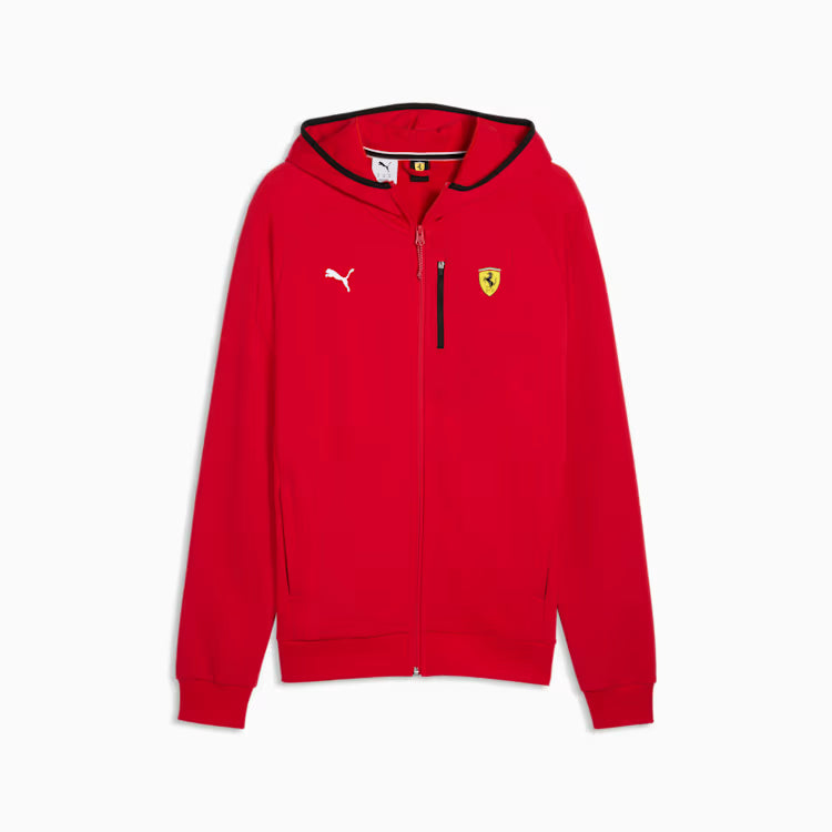 Scuderia Ferrari F1 Puma Men's Red Race HDD PM1 Sweat Jacket