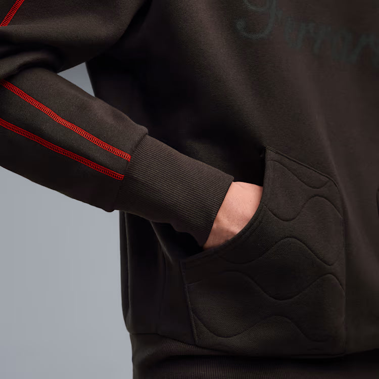 Scuderia Ferrari F1 Puma Men's Black T7 Premium Crew Sweatshirt