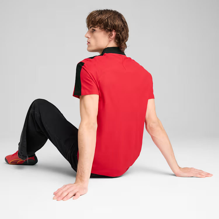 Scuderia Ferrari F1 Puma Men's Red MT7 Race Polo Shirt