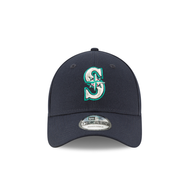 Casquette réglable bleu marine 9Forty League Seattle Mariners MLB New Era pour hommes