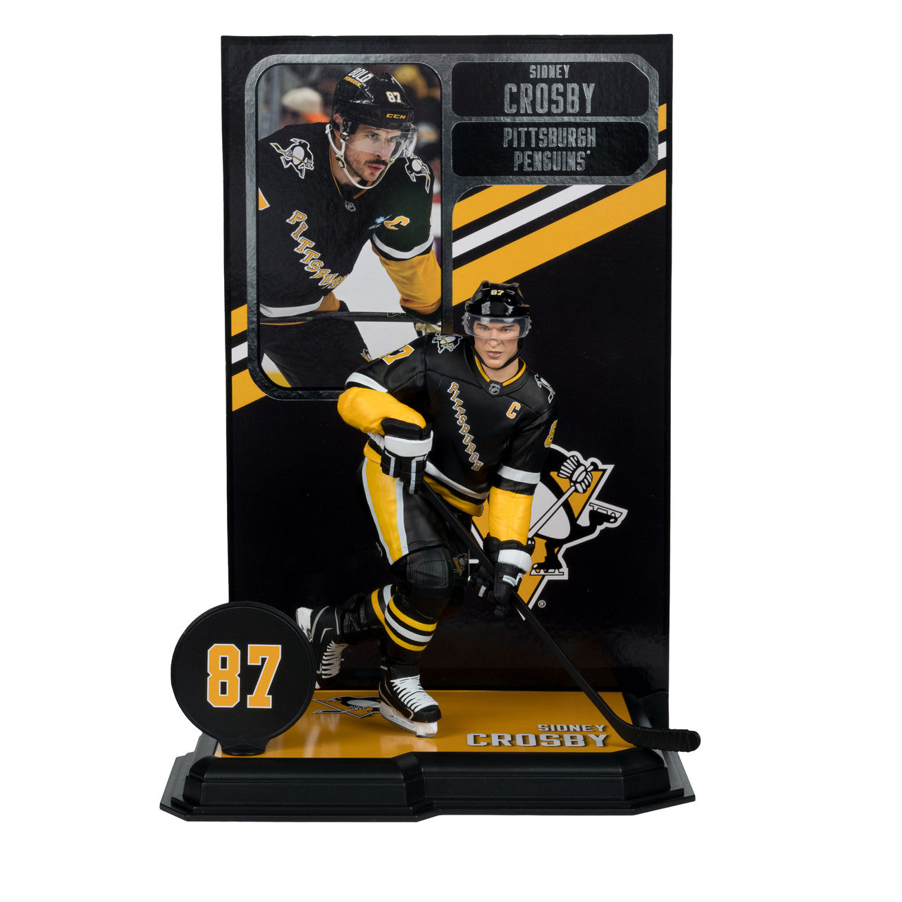 Sidney Crosby Pittsburgh Penguins NHL McFarlane Toys Alternate Uniform Legacy Series 7" Action Figure