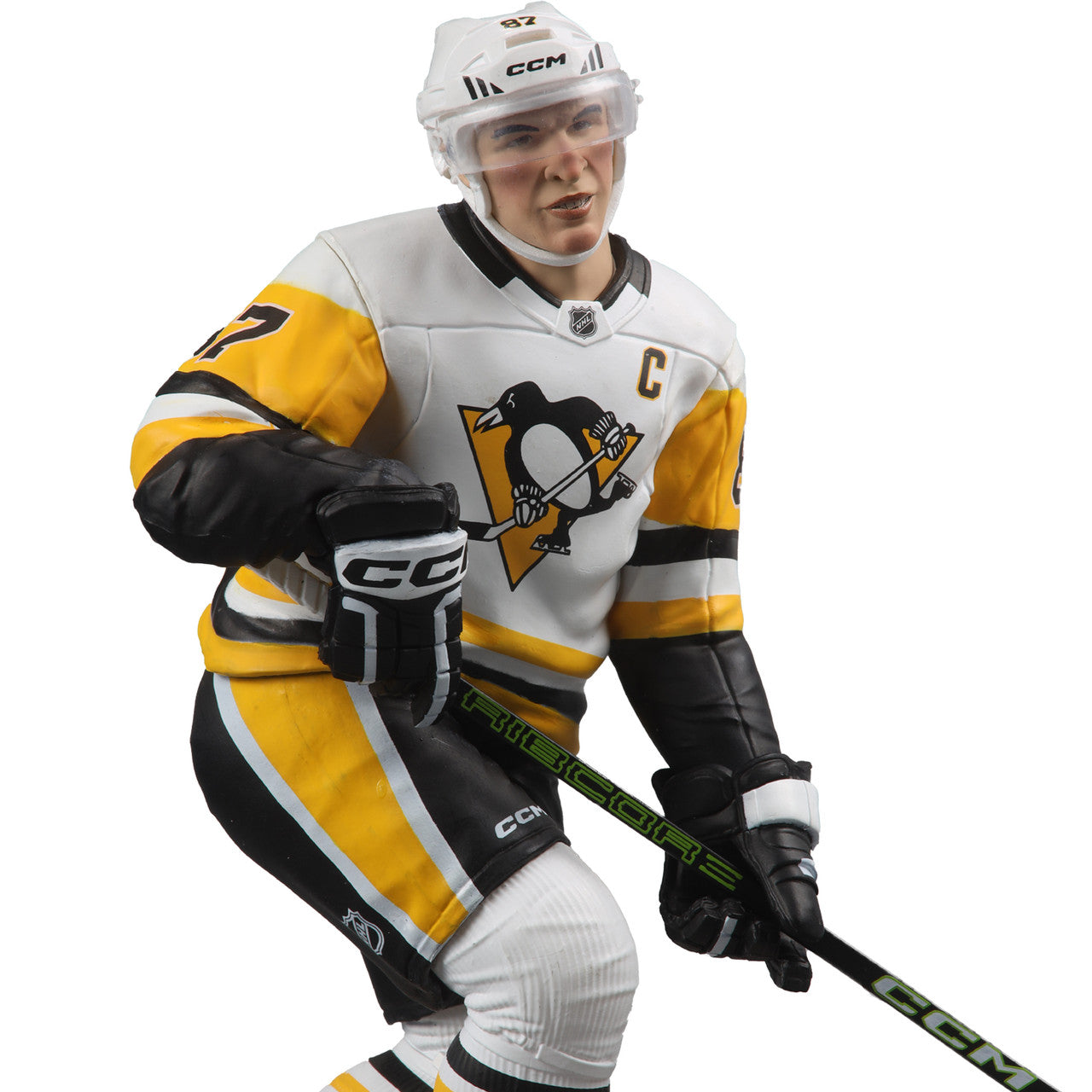 Sidney Crosby Pittsburgh Penguins NHL McFarlane Toys Away Uniform Legacy Series 7" Action Figure