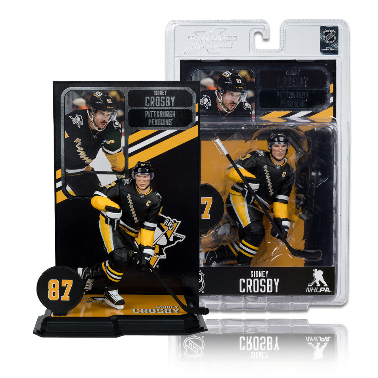 Sidney Crosby Pittsburgh Penguins NHL McFarlane Toys Alternate Uniform Legacy Series 7" Action Figure