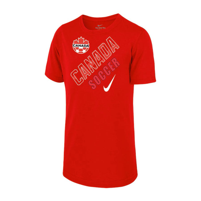Canada Soccer FIFA Nike Men's Red Legend T-Shirt