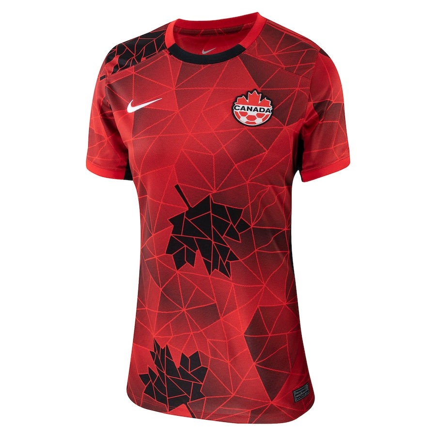 Canada Soccer FIFA Nike Réplique maillot rouge 2023/24 pour femme