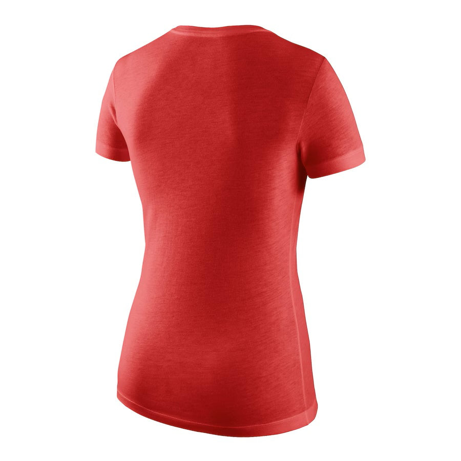 Canada Soccer FIFA Nike T-shirt tri-mélange rouge pour femmes