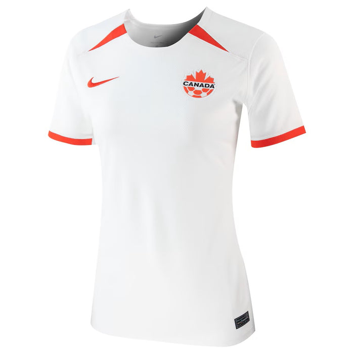 Canada Soccer FIFA Nike Women's White 2023/24 Replica Jersey