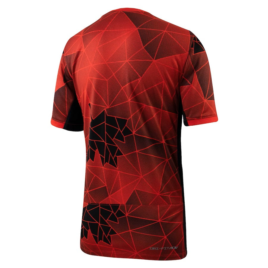 Maillot réplique Canada Soccer FIFA Nike pour jeunes rouge 2023/24