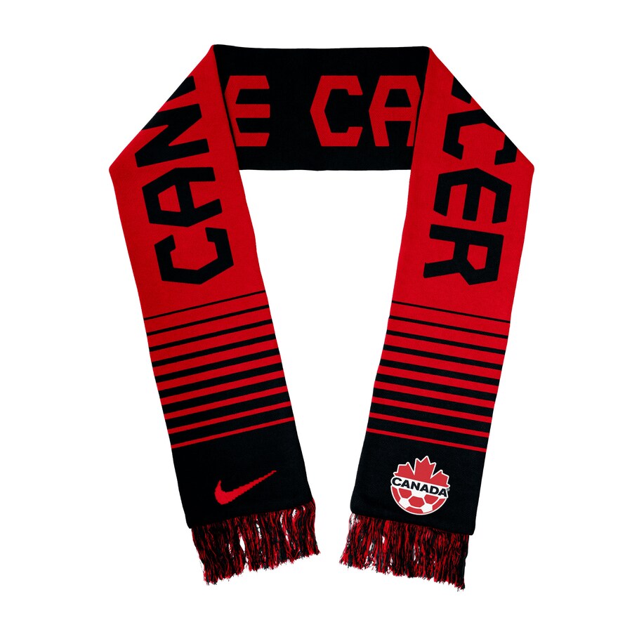 Écharpe We Can Nike rouge/noir de Canada Soccer