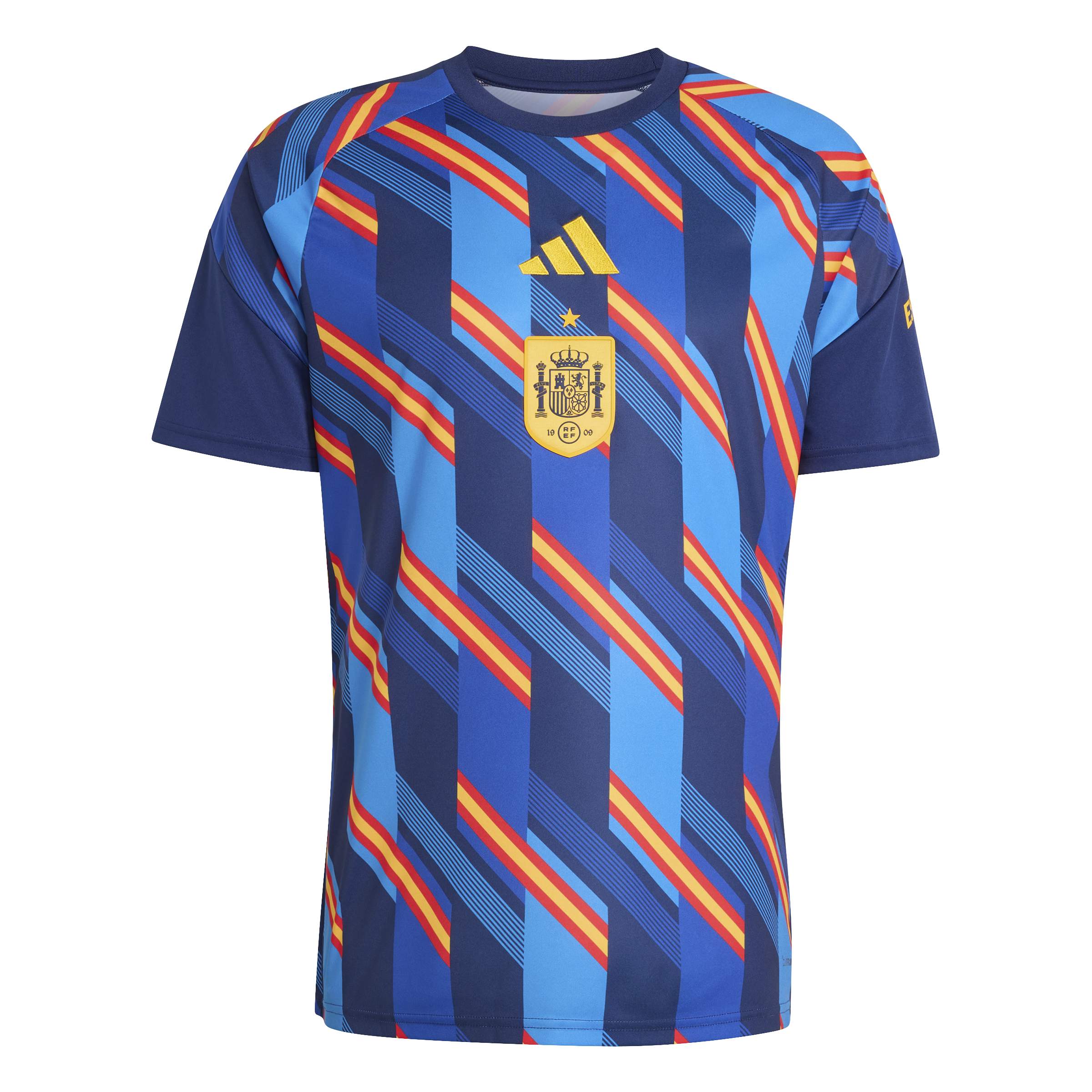 Spain National Team FIFA Adidas Men's Blue 2026 Pre-Match Jersey