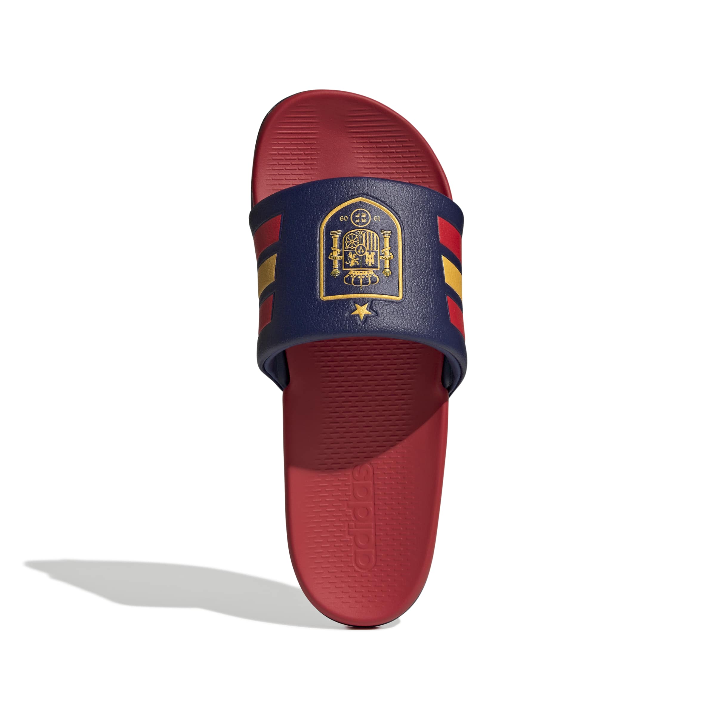 Spain National Team FIFA Adidas Men's Navy Adilette Comfort Sandals
