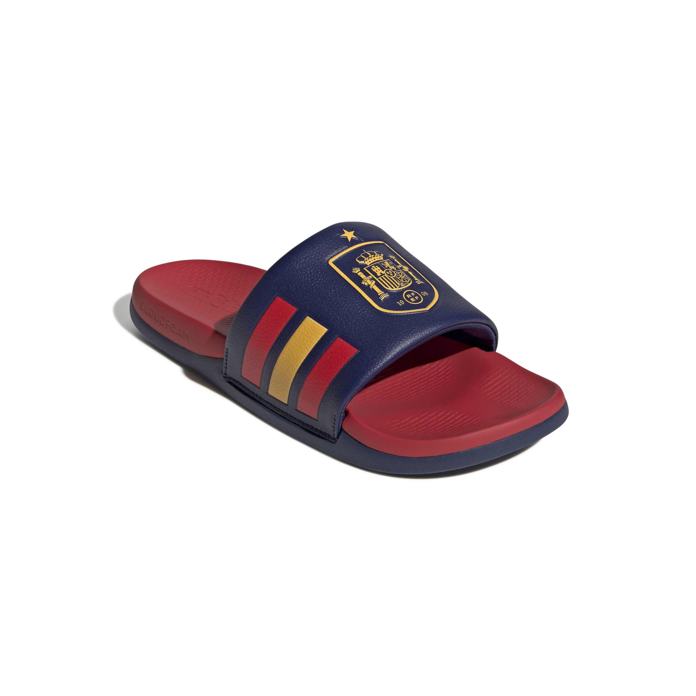 Spain National Team FIFA Adidas Men's Navy Adilette Comfort Sandals