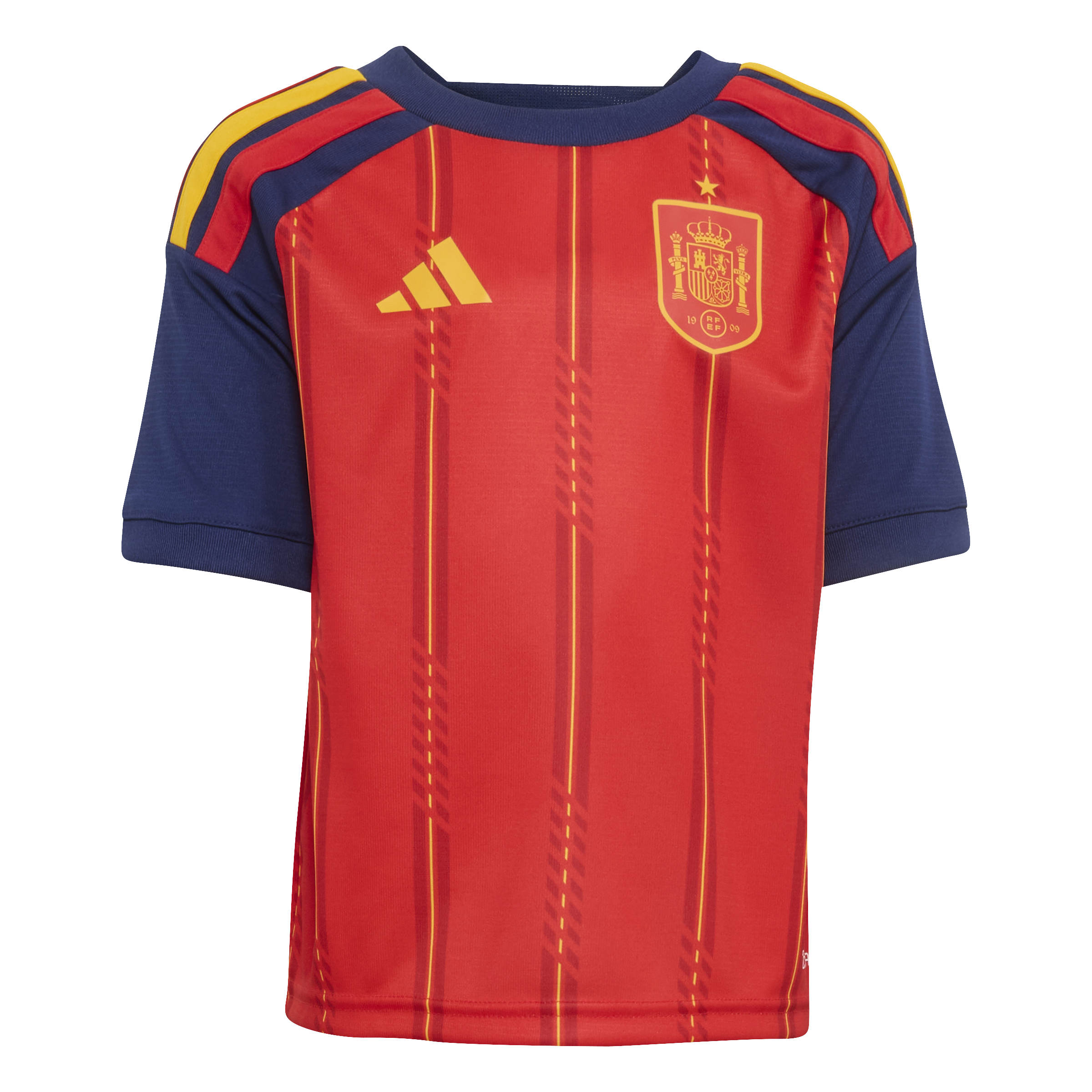 Maillot domicile réplique rouge pour enfant de l'équipe nationale espagnole FIFA Adidas 2025/26