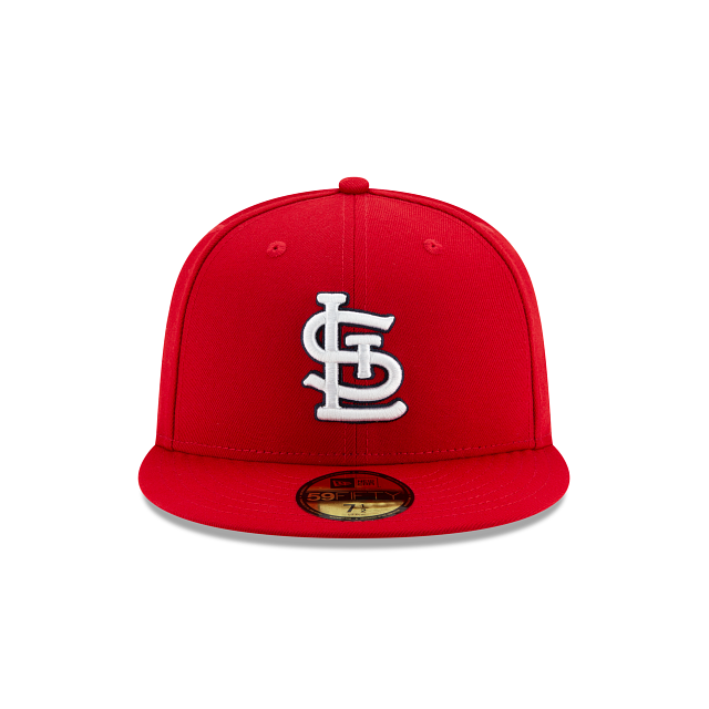 St. Louis Cardinals MLB New Era Men's Red 59Fifty Authentic Collection On Field Fitted Hat