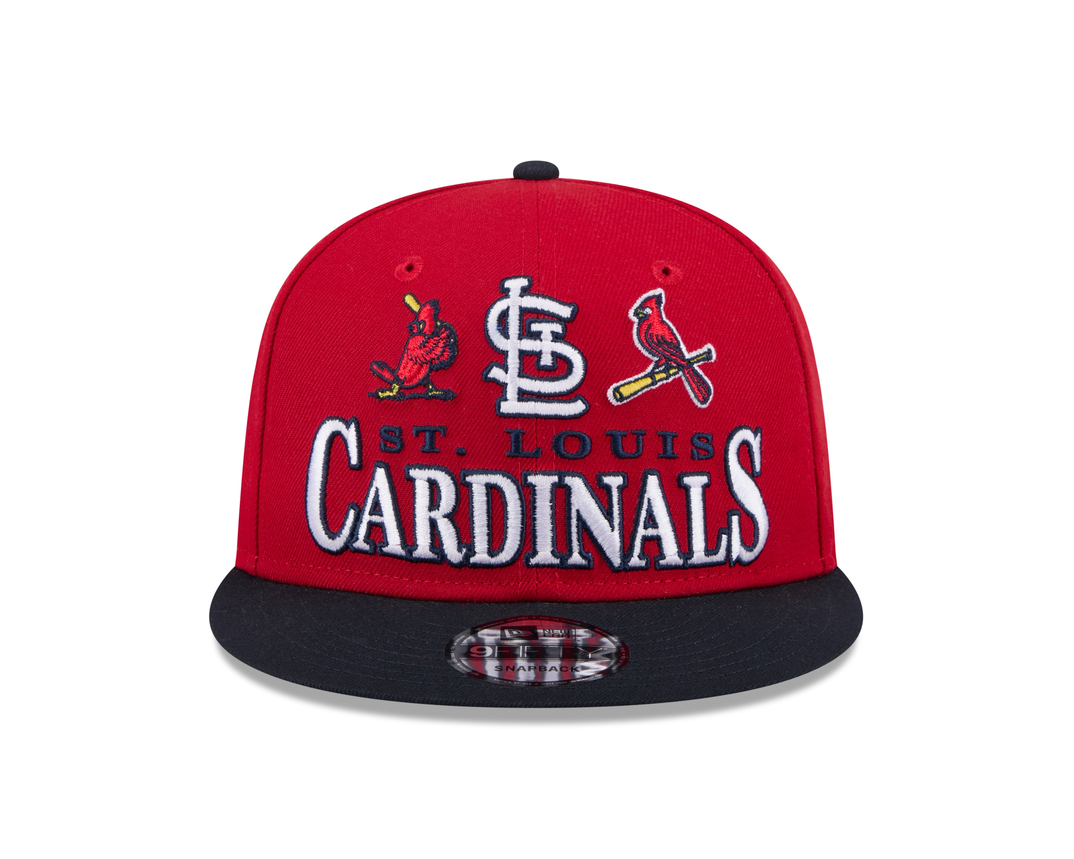 St. Louis Cardinals MLB New Era Men's Red/Black 9Fifty Two Tone Archive Snapback
