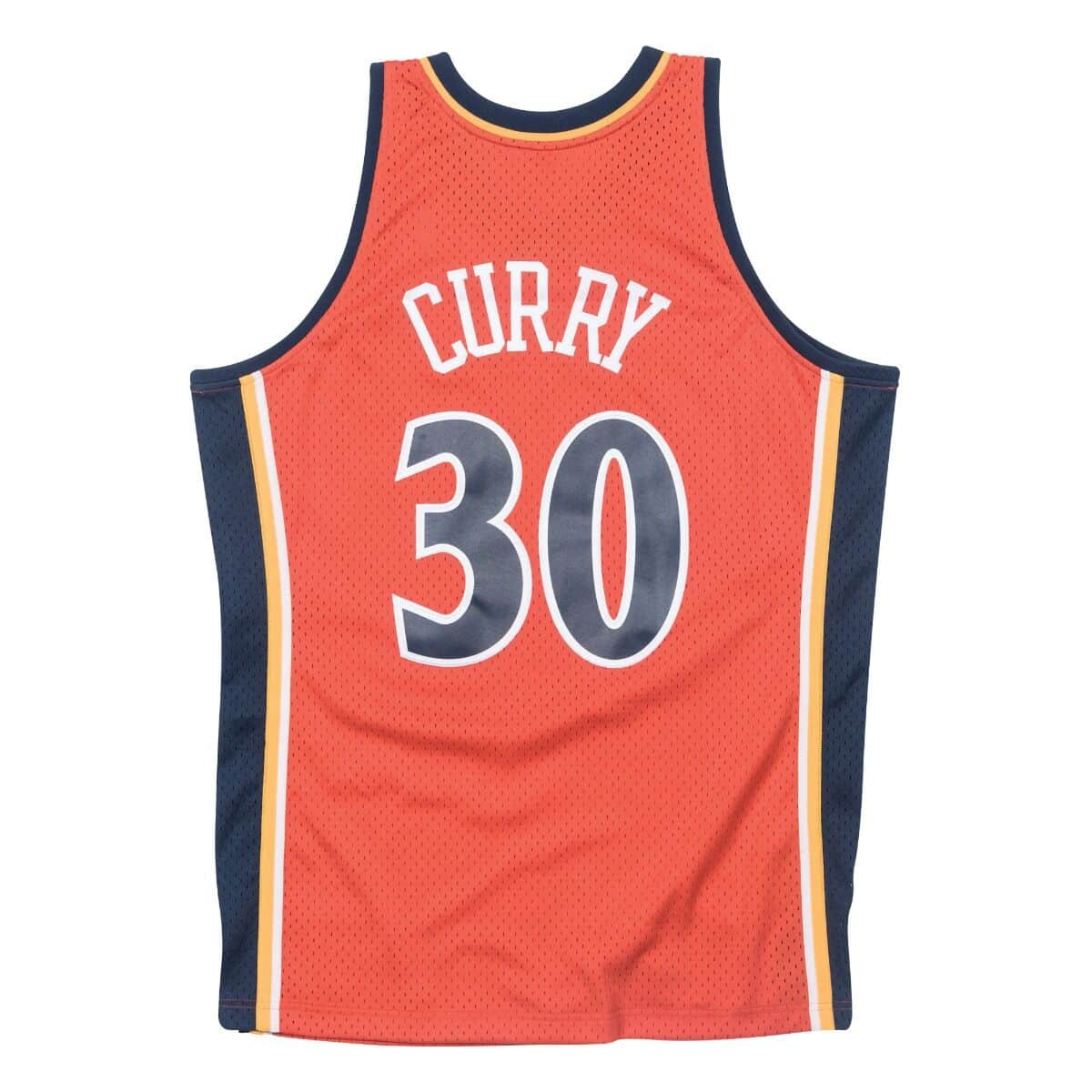 Stephen Curry Golden State Warriors NBA Mitchell & Ness Men's Orange 2009-10 Hardwood Classics Swingman Jersey