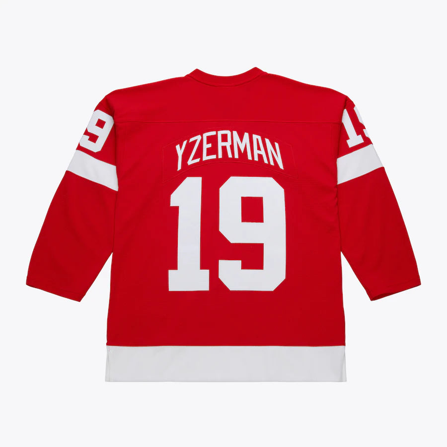 Steve Yzerman Detroit Red Wings NHL Mitchell & Ness Men's Red 1996 Power Play Authentic Jersey