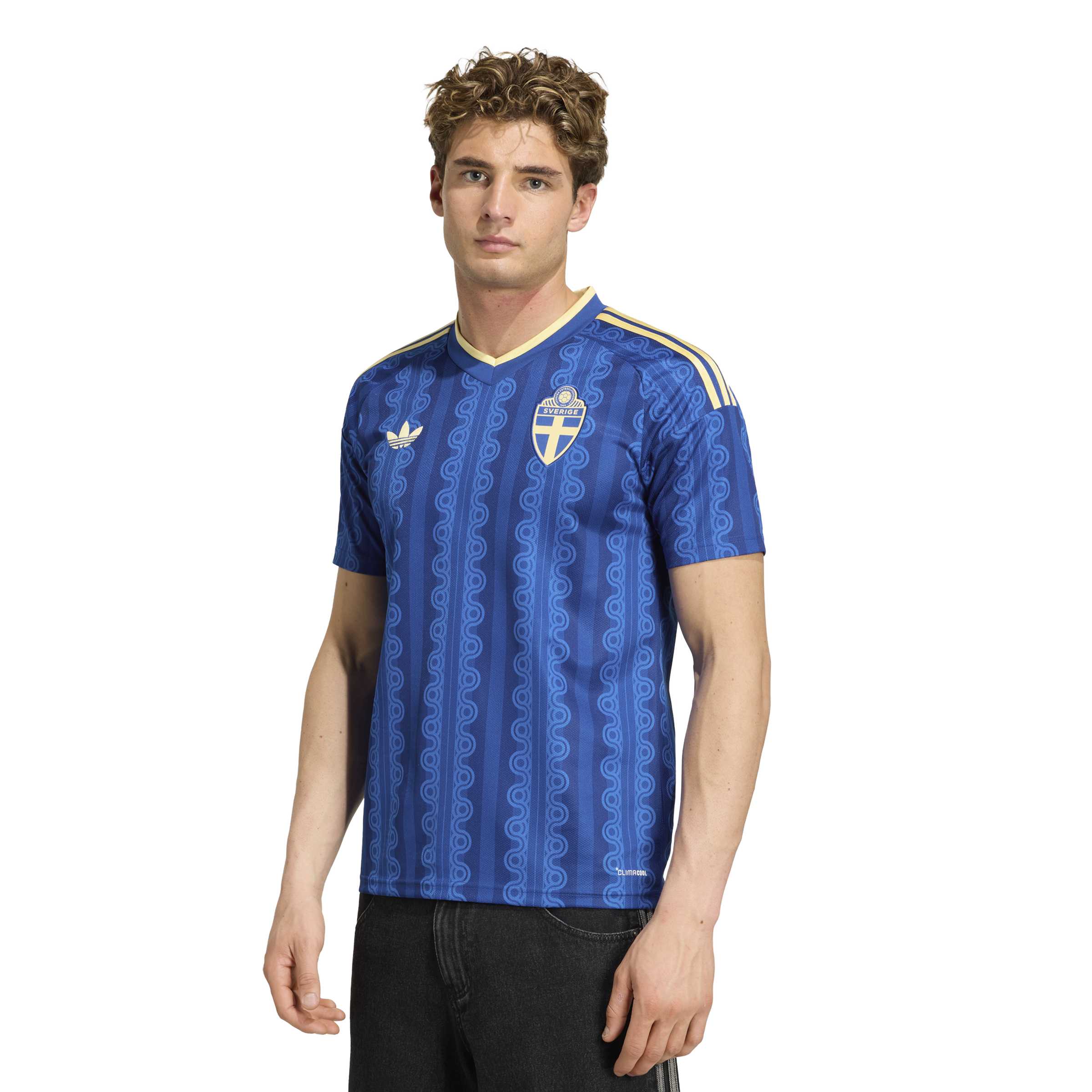 Sweden National Team FIFA Adidas Men's Navy 2026 Replica Away Jersey