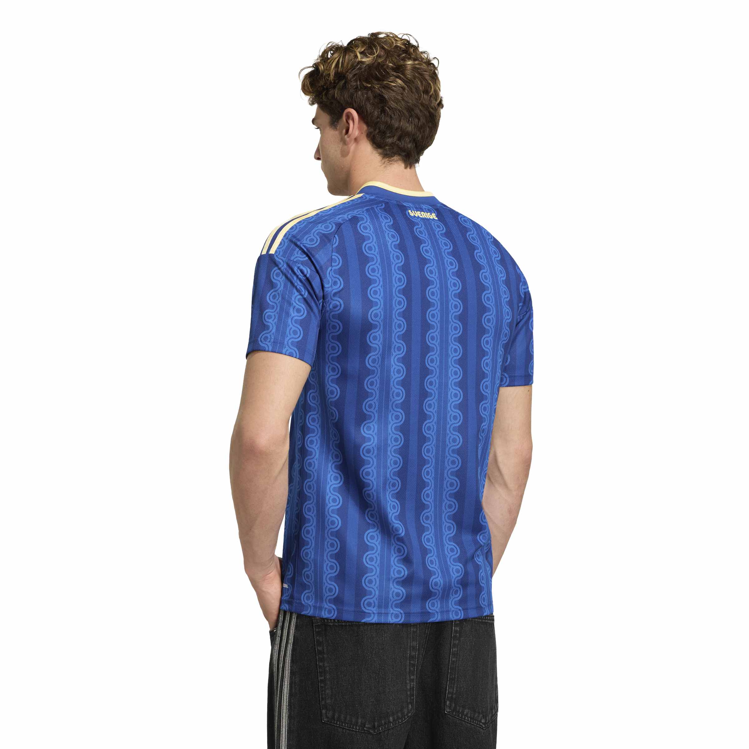 Sweden National Team FIFA Adidas Men's Navy 2026 Replica Away Jersey