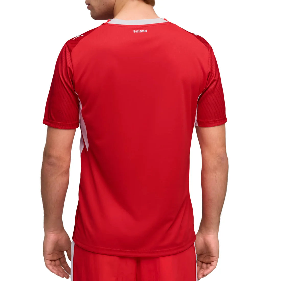 Switerzerland National Team FIFA Puma Men's Red 2026 Home Replica Jersey