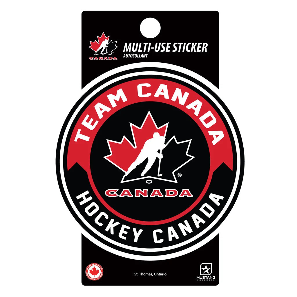 Hockey Canada IIHF 3" x 5" Team Arrow Multi-Use Sticker